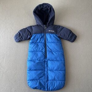 Columbia Pike Lake Convertible Spray Geyser Heather Blue Size 3-6 Months Winter